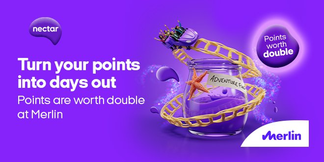 Turn your points into days out.